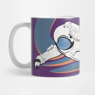 Snowboarding Astronaut Mug